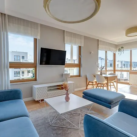 Mila Baltica Seaside, Sauna, Gym & Parking By Downtown Apartment *